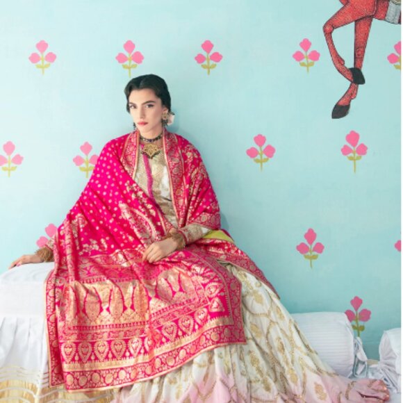 Ali Xeeshan “Nurpur” 3-Piece Set • Luxury Pret • Size Medium • Pre-Loved - Picture 2 of 4